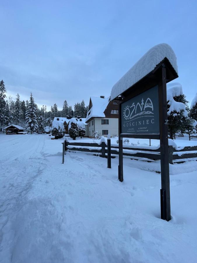 Hotel Gosciniec Ozna Kiczora Exterior foto